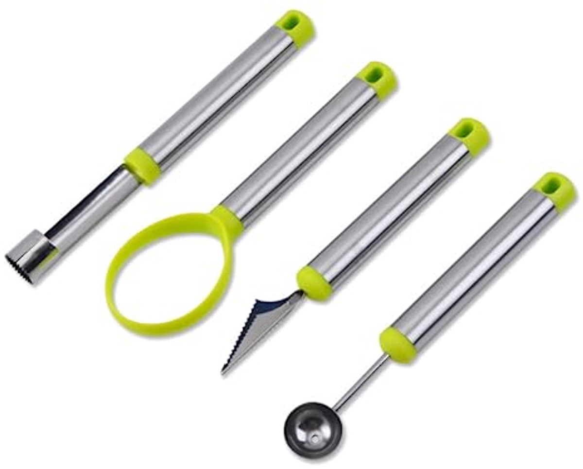 4-delige multifunctionele fruituitsteekset voor keuken