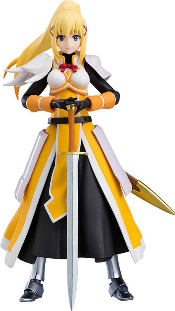 Max Factory KonoSuba Crimson Legend Figma Action Figure Darkness (re-run) 14 cm Action Figuur
