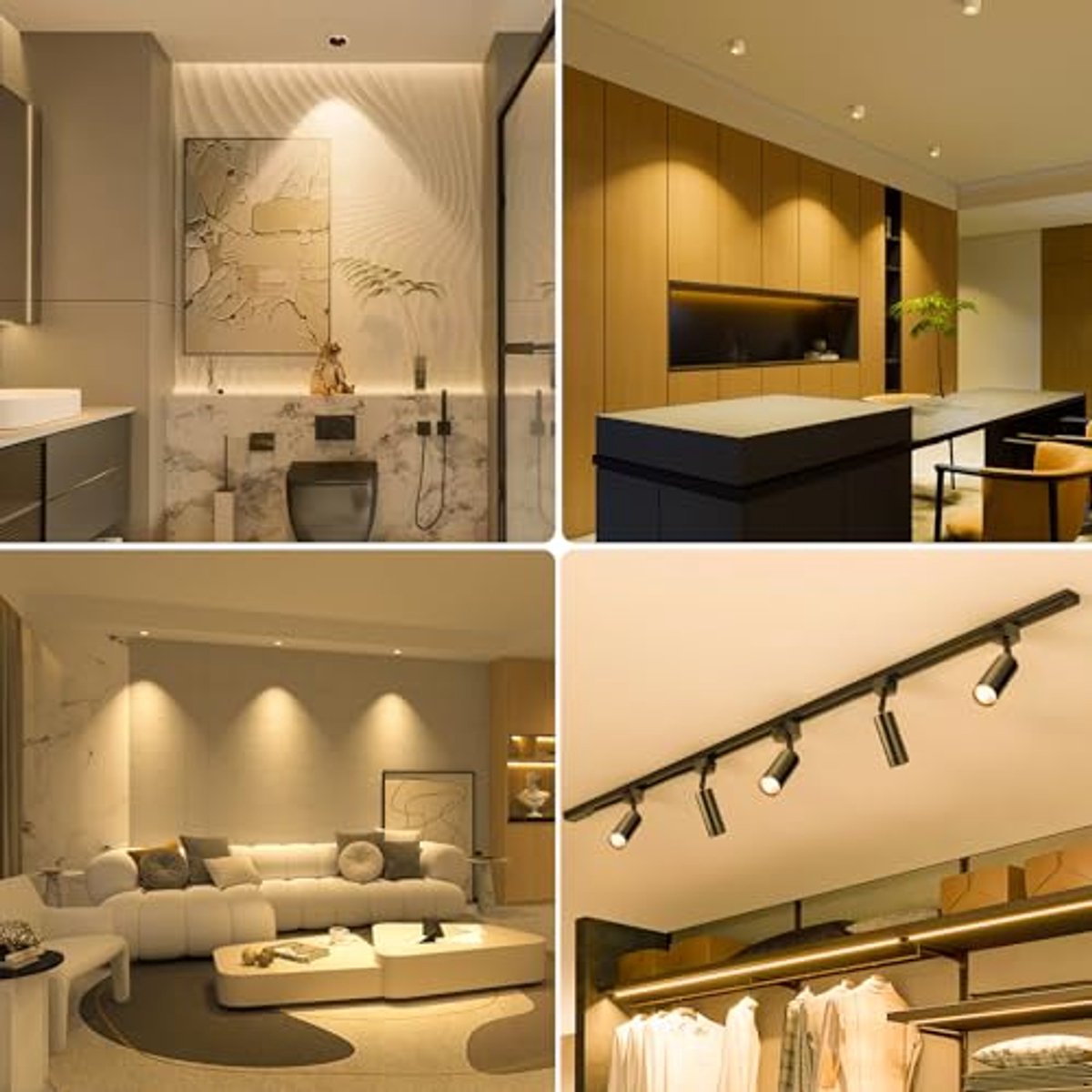 Dimbare MR16 Halogeen Spots 35W 12V met GU5.3 Fitting - Natuurlijk Warm Wit 2700K voor Badkamer en Inbouwverlichting