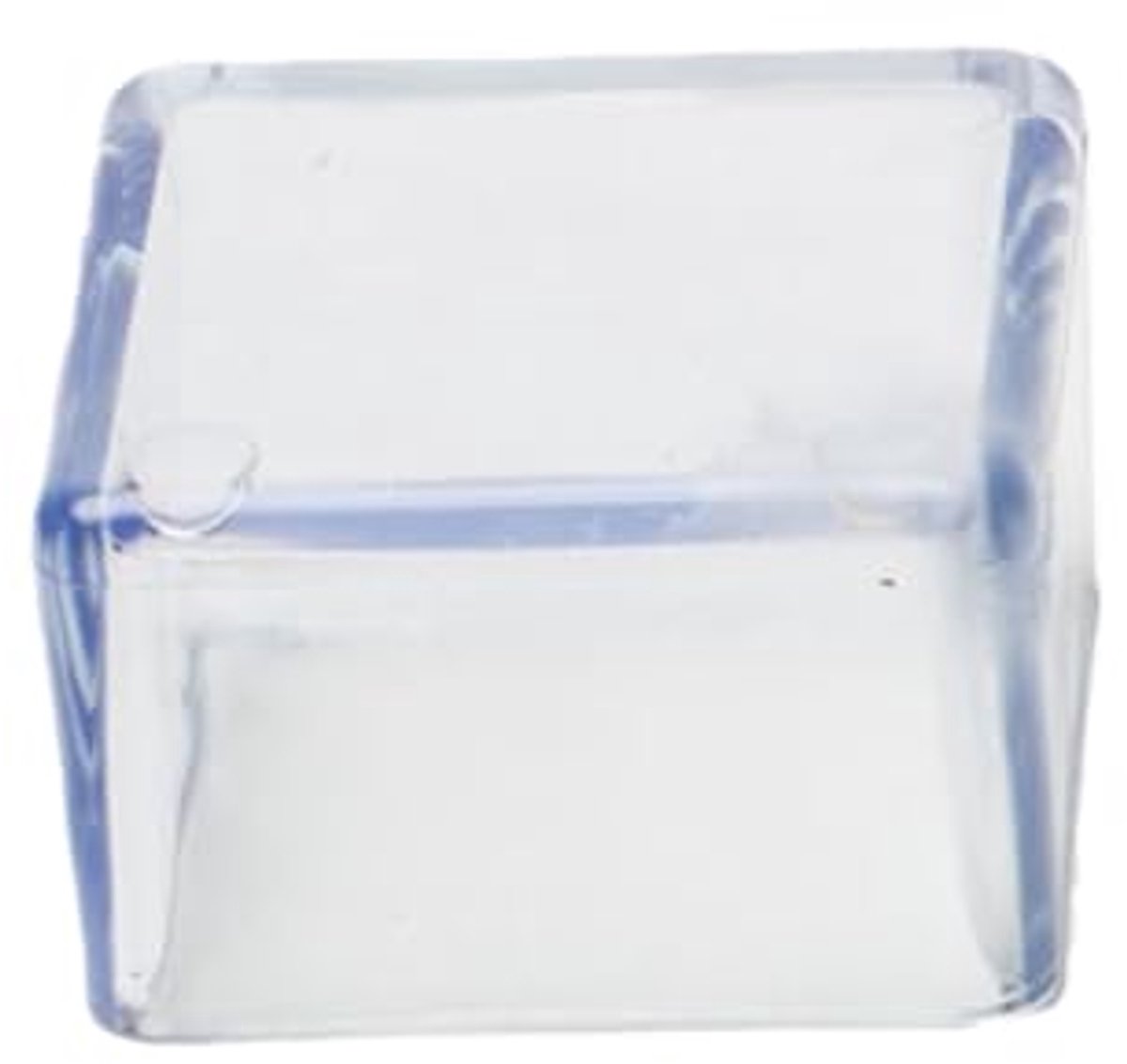 Vierkante stoelpootdoppen - Beschermkappen voor vloer, Antislip, 40x40 mm, Set van 8