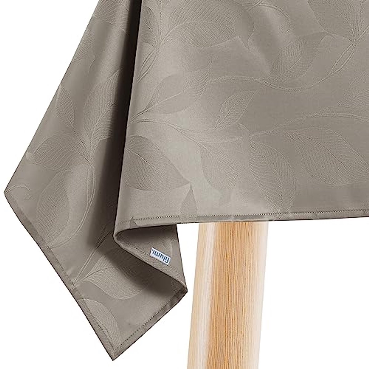 Wasbaar Beige Tafkleed voor Binnen en Buiten - 120 x 120 cm
