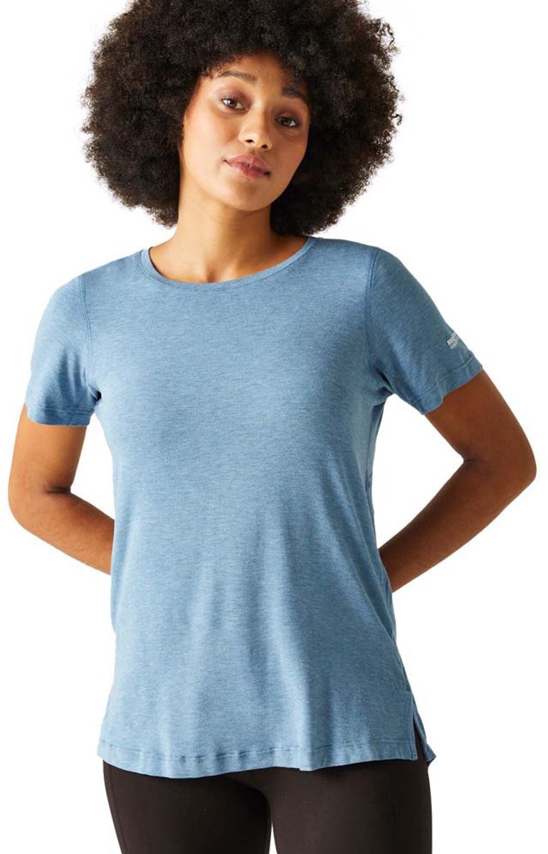 Regatta Ballyton T-shirt Met Korte Mouwen Vrouw Blauw