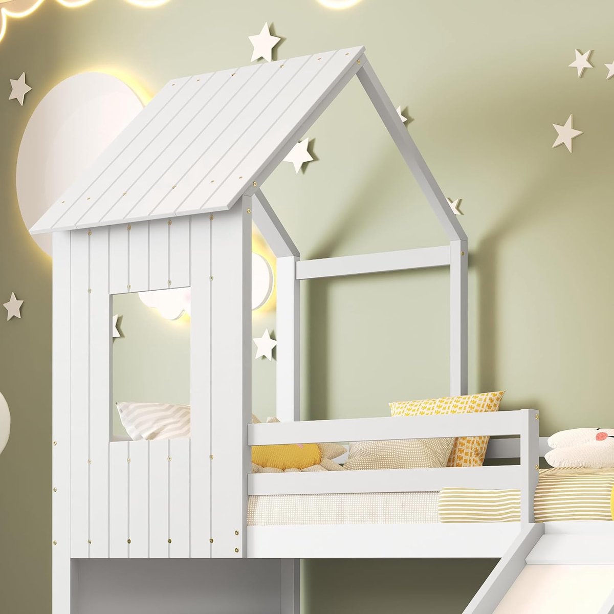 Bed 140x200 cm – Wit – Medahomestore