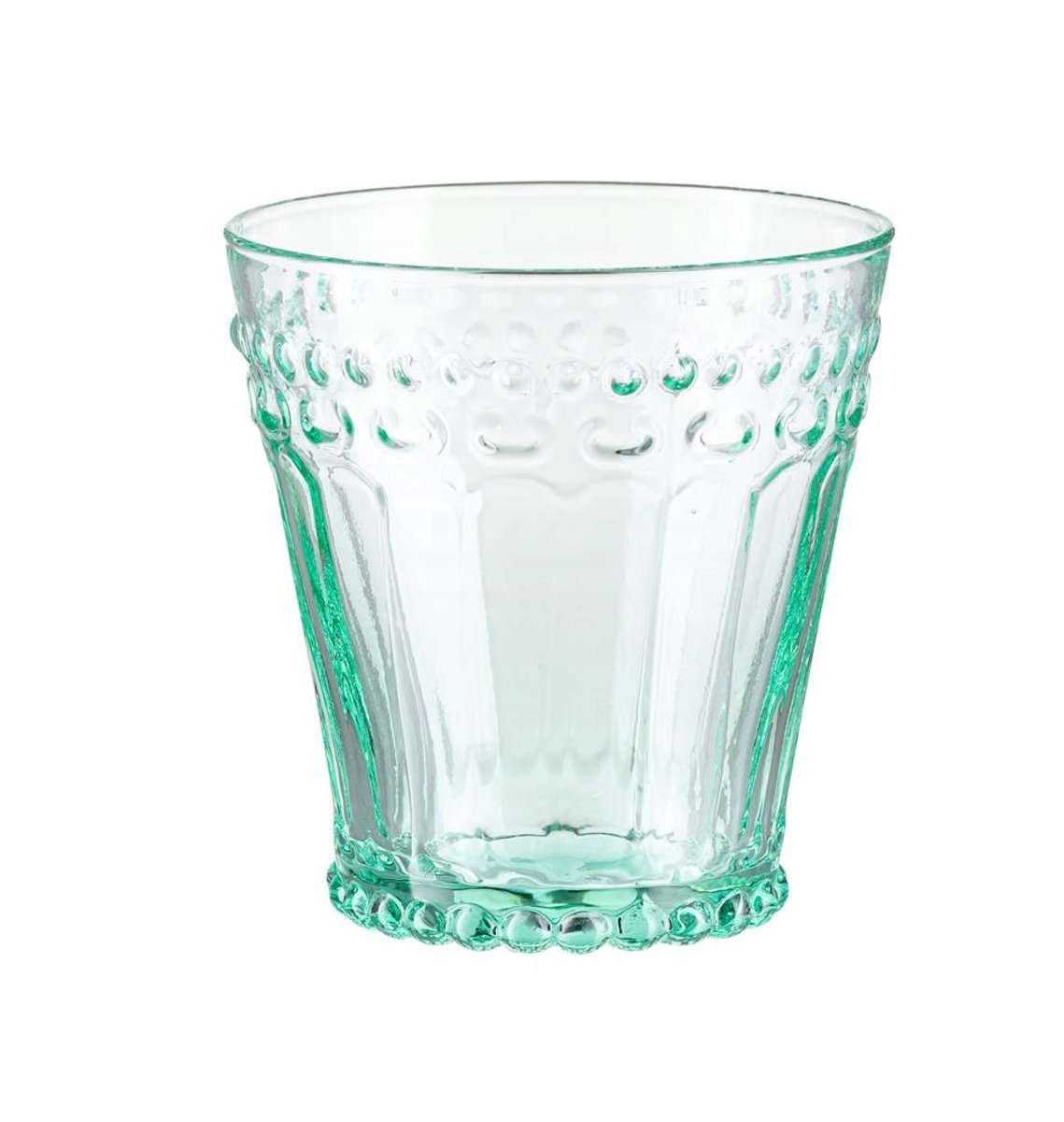 Moderne groene glazen 250ml - Handgemaakt