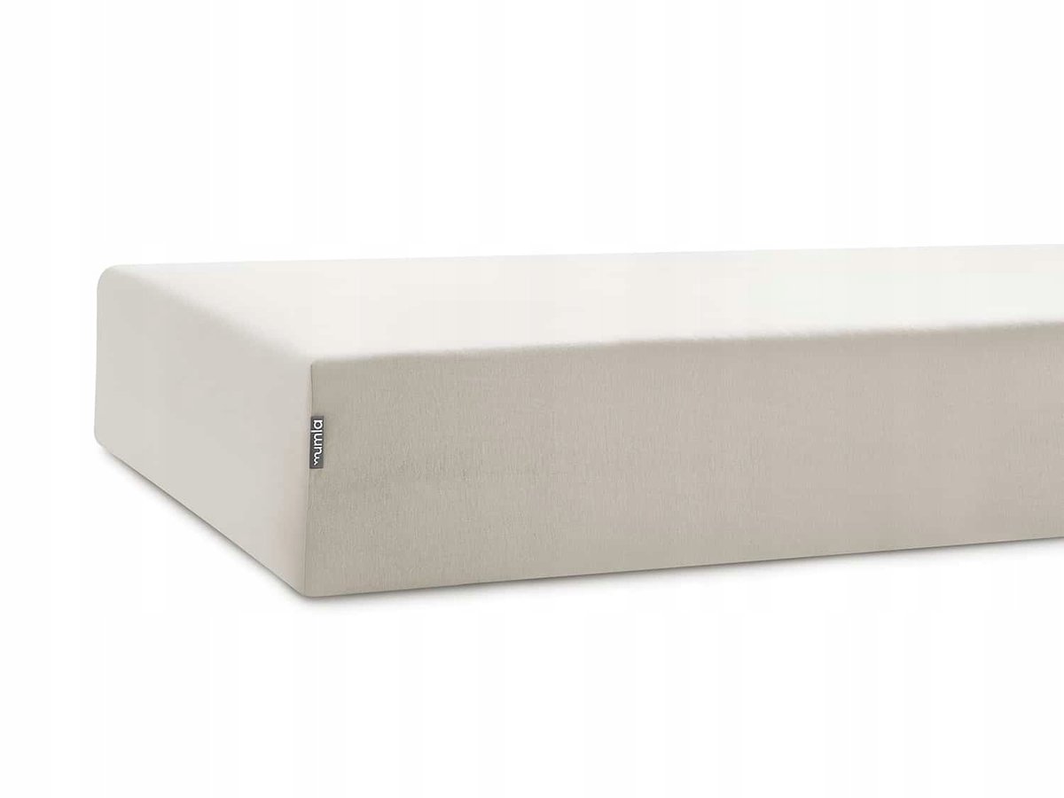 Beige Katoenen Hoeslaken 90x200 cm - Extra Hoge Matrassen