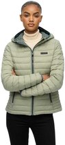 Superdry - Gewatteerd Fuji Lite jack met capuchon - Dames - Gewatteerde jassen