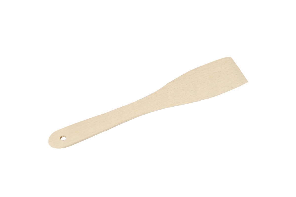 Houten spatel voor koekenpan - beukenhout, 30cm