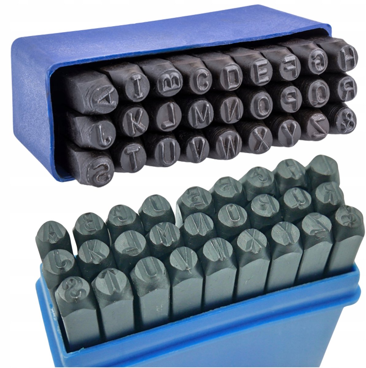 Metalalstempel Set 5mm Letters & Cijfers - Merkloos