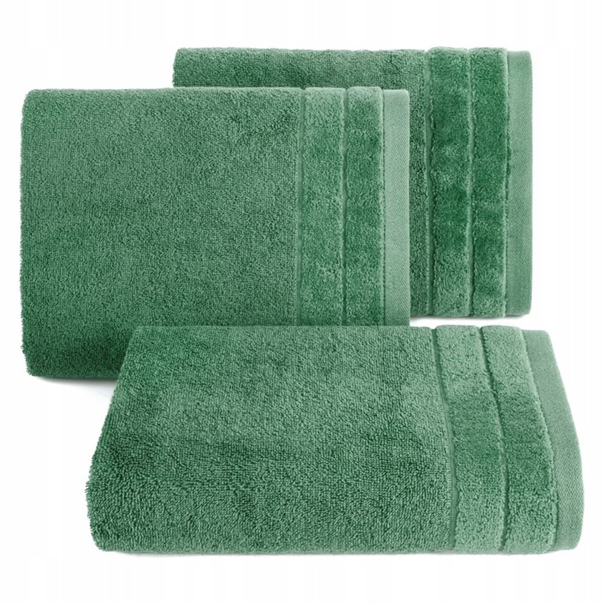 Eurofirany Badhanddoek 30x50cm 100% Katoen Groen