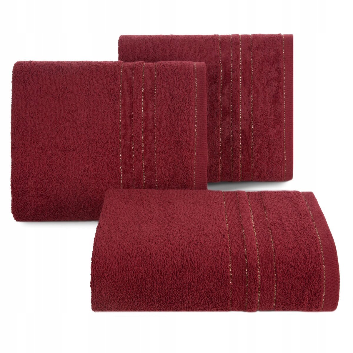 Gala Badhanddoek Katoen 70x140 cm Bordeaux Rood