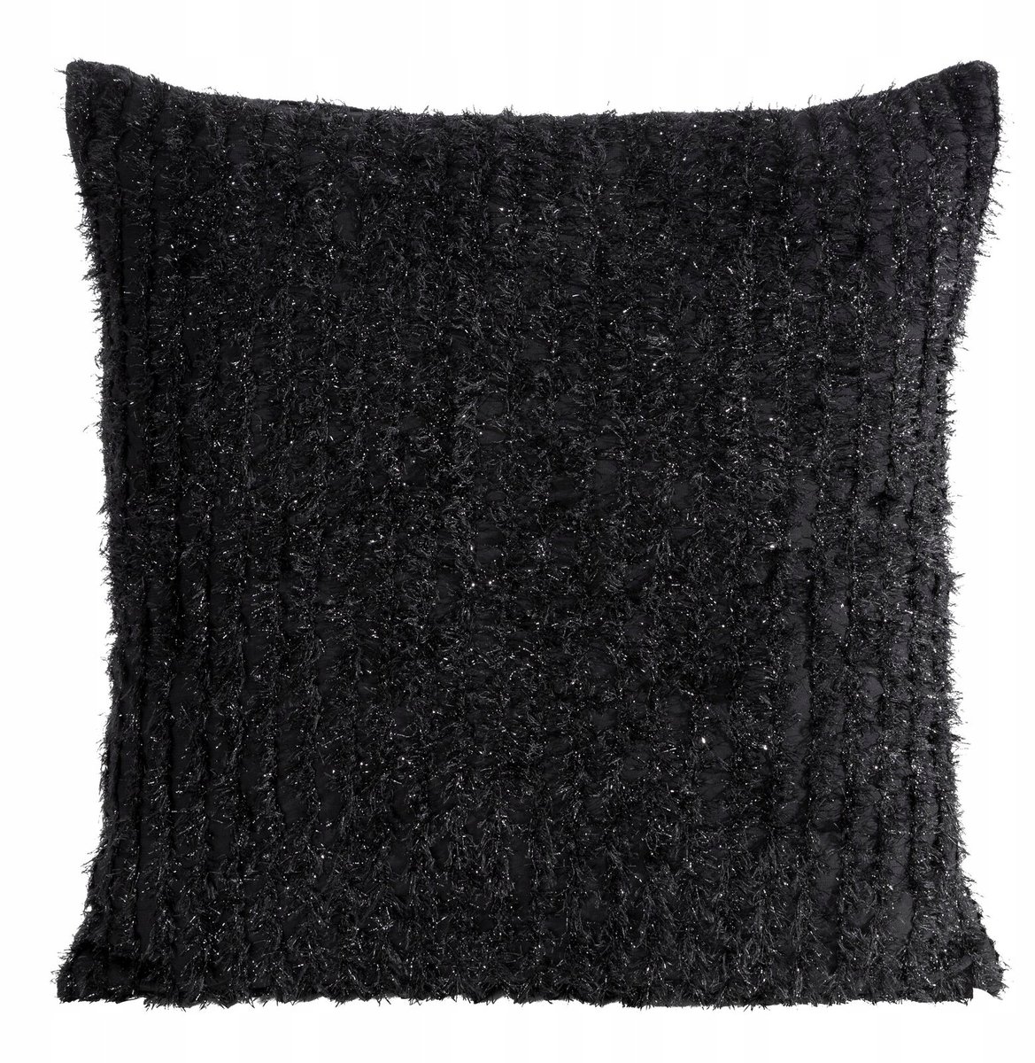 Decoratieve Kussenhoes Selma Zwart 45x45 cm