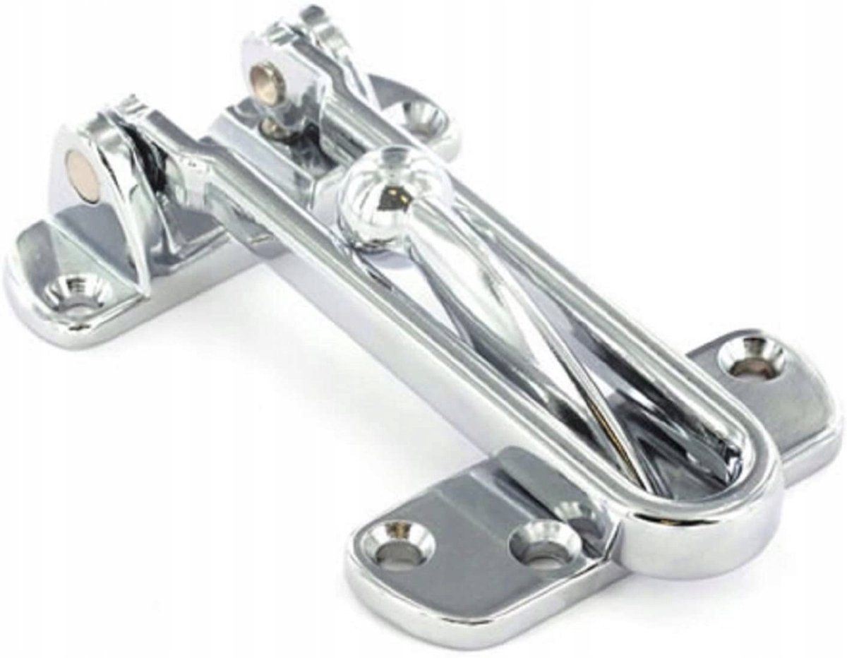 Stevige Deurketting / Deurvastzetter - Messing, Chroom