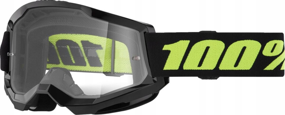 100% Strata 2 Cross/Enduro Goggles - Helder, Comfortabel & Beschermend