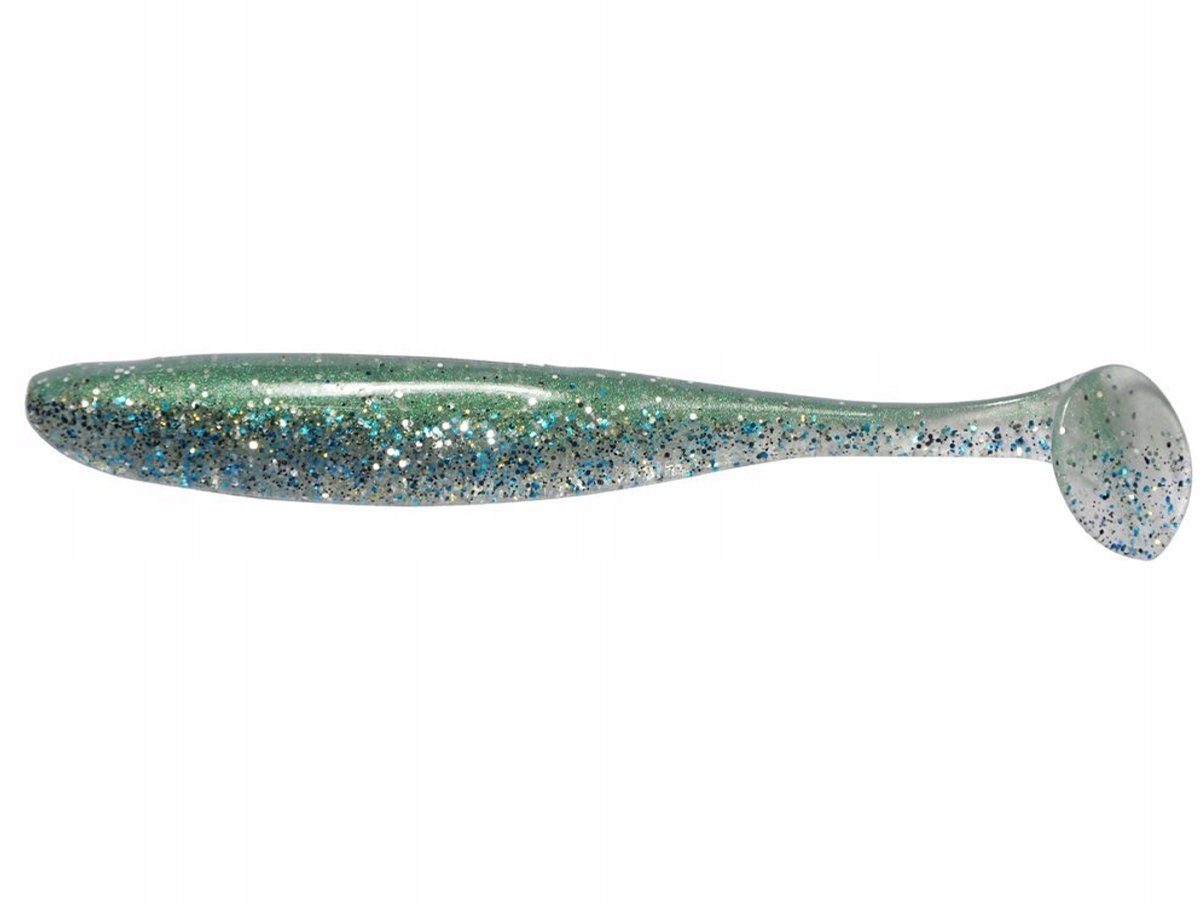 Keitech Easy Shiner Rubber 7cm - Groene Shad, 1 stuk