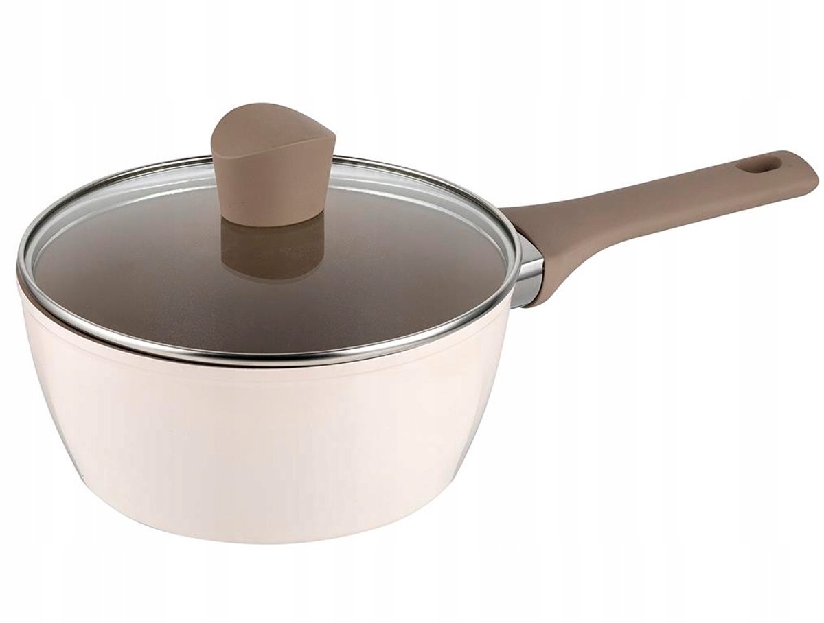 Florina Mokka Aluminium Steelpan 20 cm 2.1L Keramische Coating