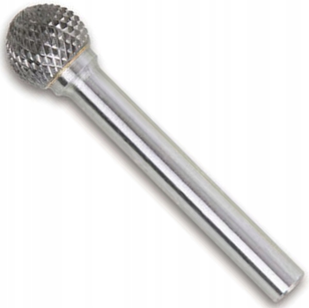 Markloze bolvormige metalen vijl - Ø 9,5 x 8 mm