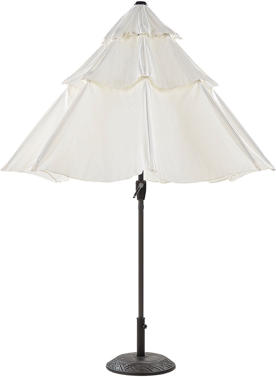 BELIANI BIBIONE - Parasol - Lichtbeige - 270 cm - Polyester