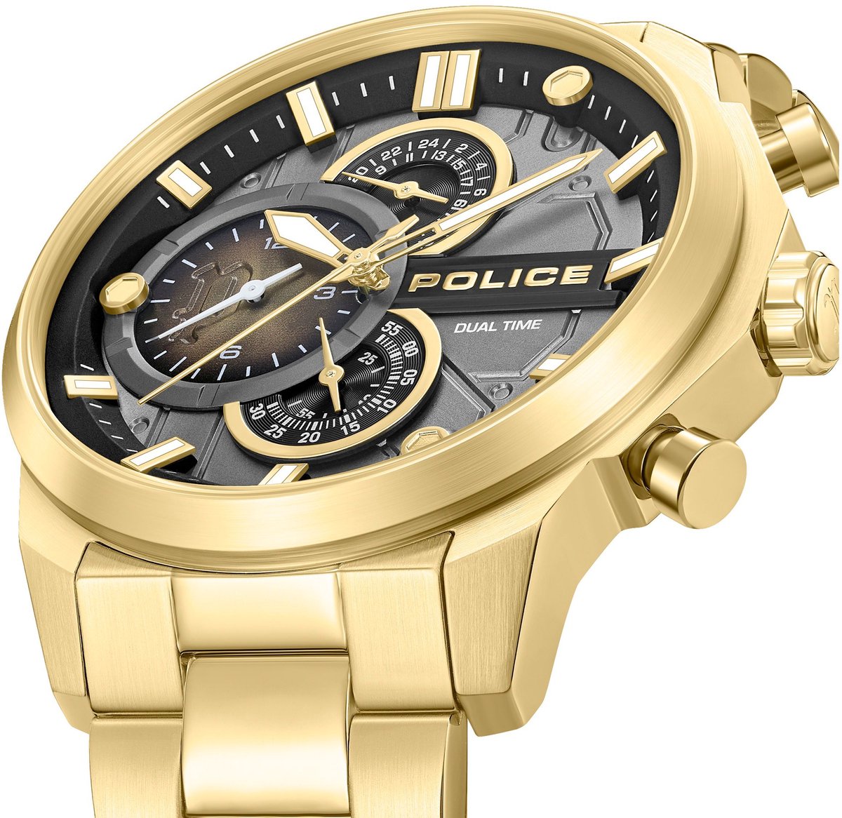 Horloge Reactor Black - Gold