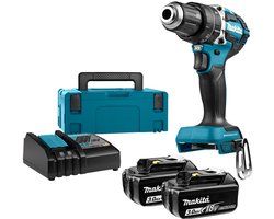 Makita DHP484RFJ Accu klop-/schroefboormachine 18V 3.0Ah ...