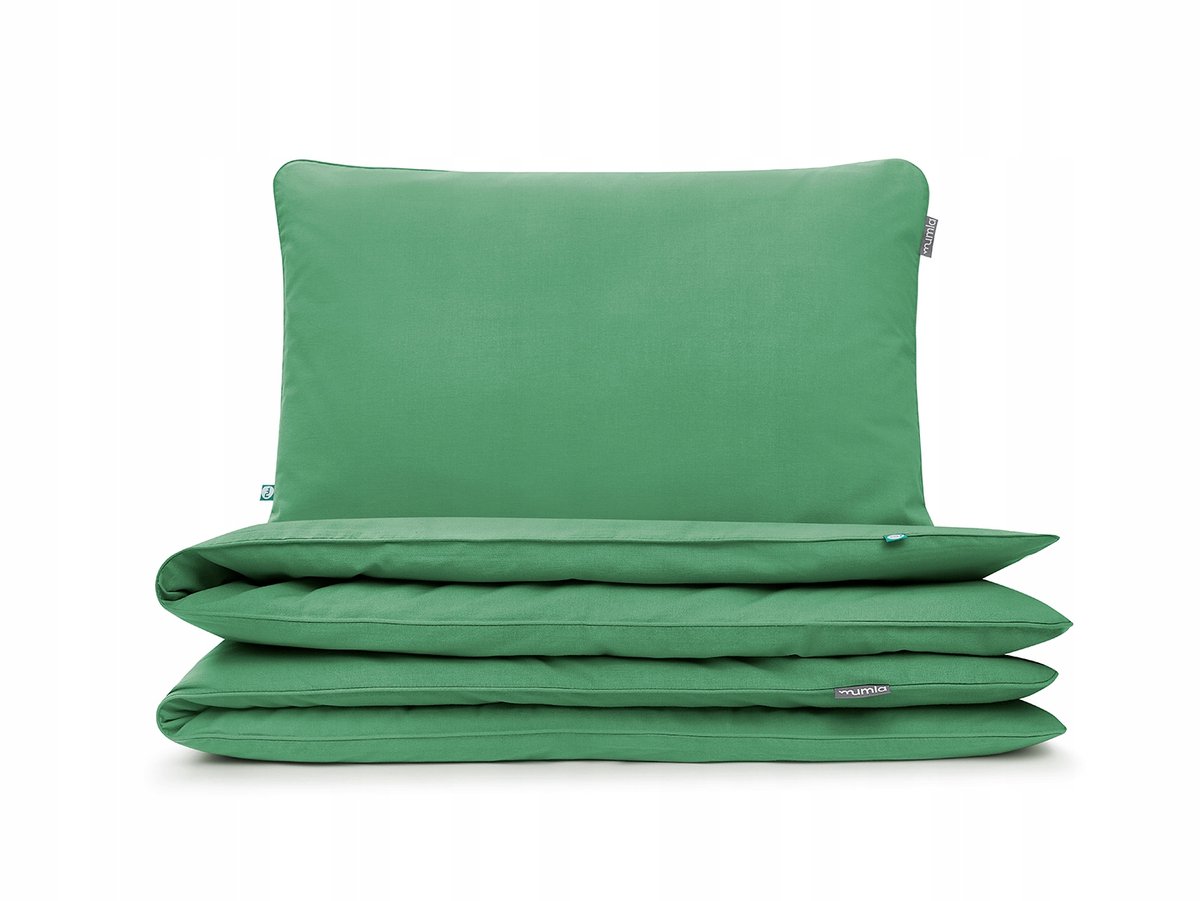Basic Beddengoed Lichtgroen 200x200 cm + 2x 80x70 cm Katoen