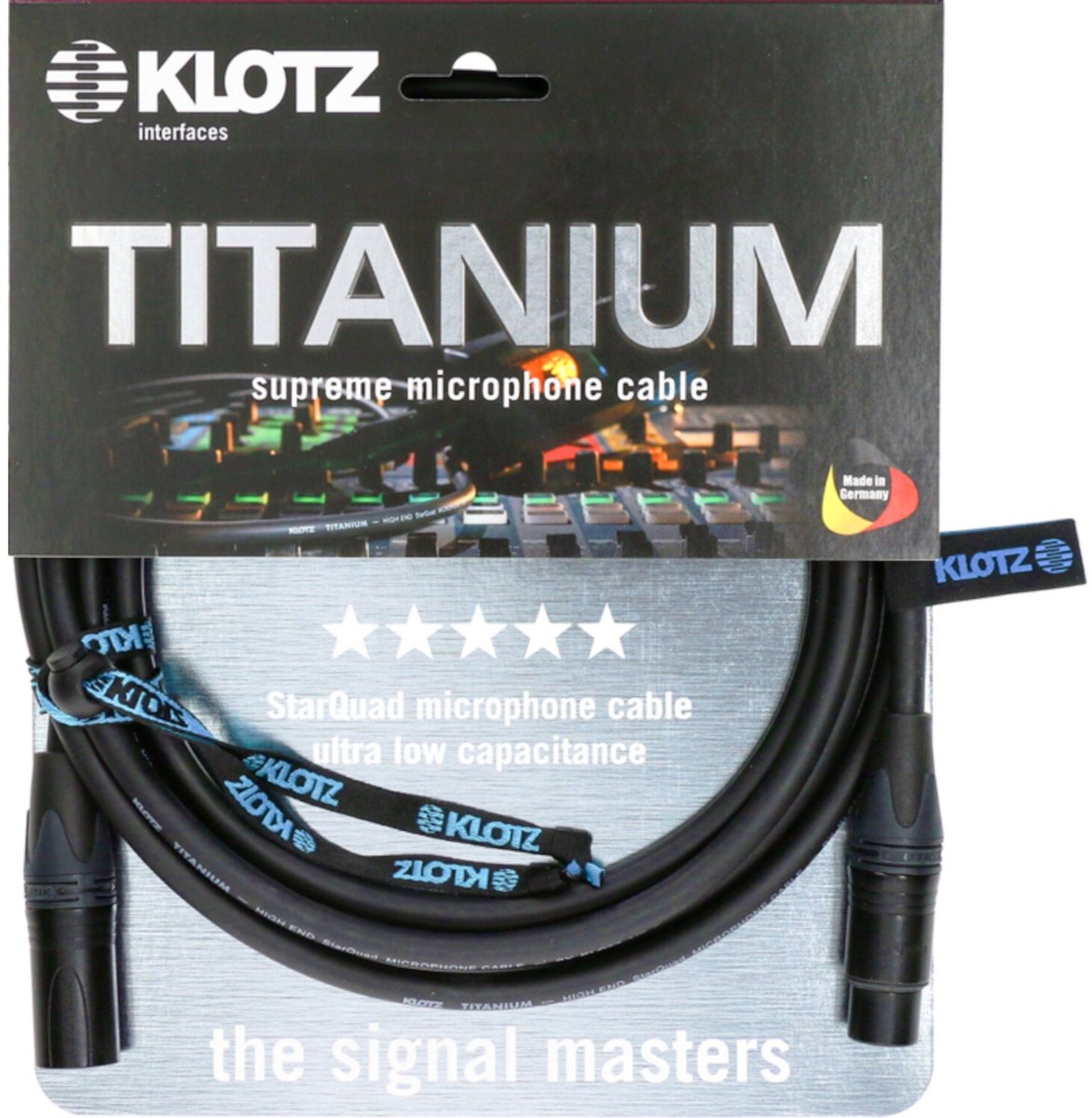 Klotz TI-M2000 High-end XLR microfoonkabel 20 meter