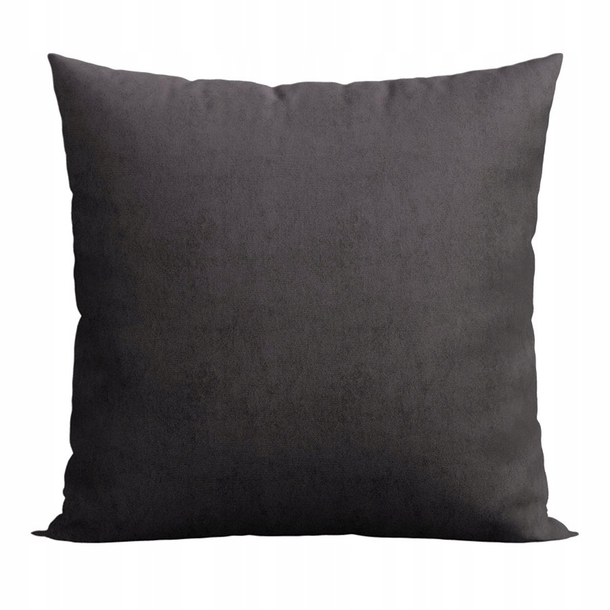 Decoratieve kussensloop 40x40 cm antraciet velours met rits