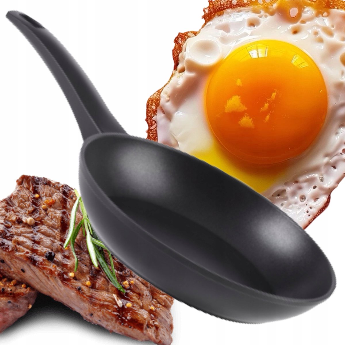Berretti Massimo Koekenpan 28cm - Anti-aanbak, Geschikt voor Alle Vuren