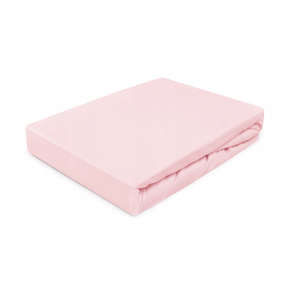 Jersey hoeslaken met elastiek 60x120 cm - Zacht Roze