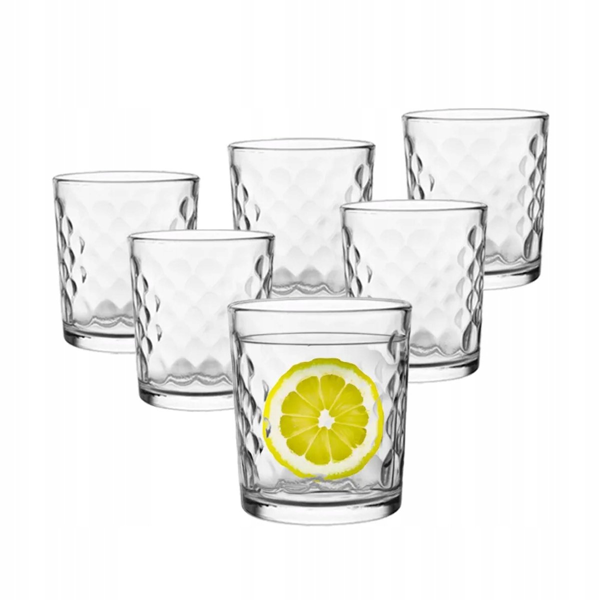 Altom Design Tegelglazen 240ml - Set van 6