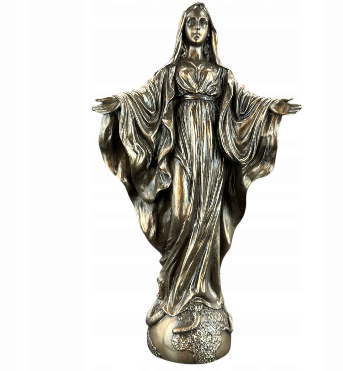 Veronese Maria Figuur - Bronskleurig, handbeschilderd