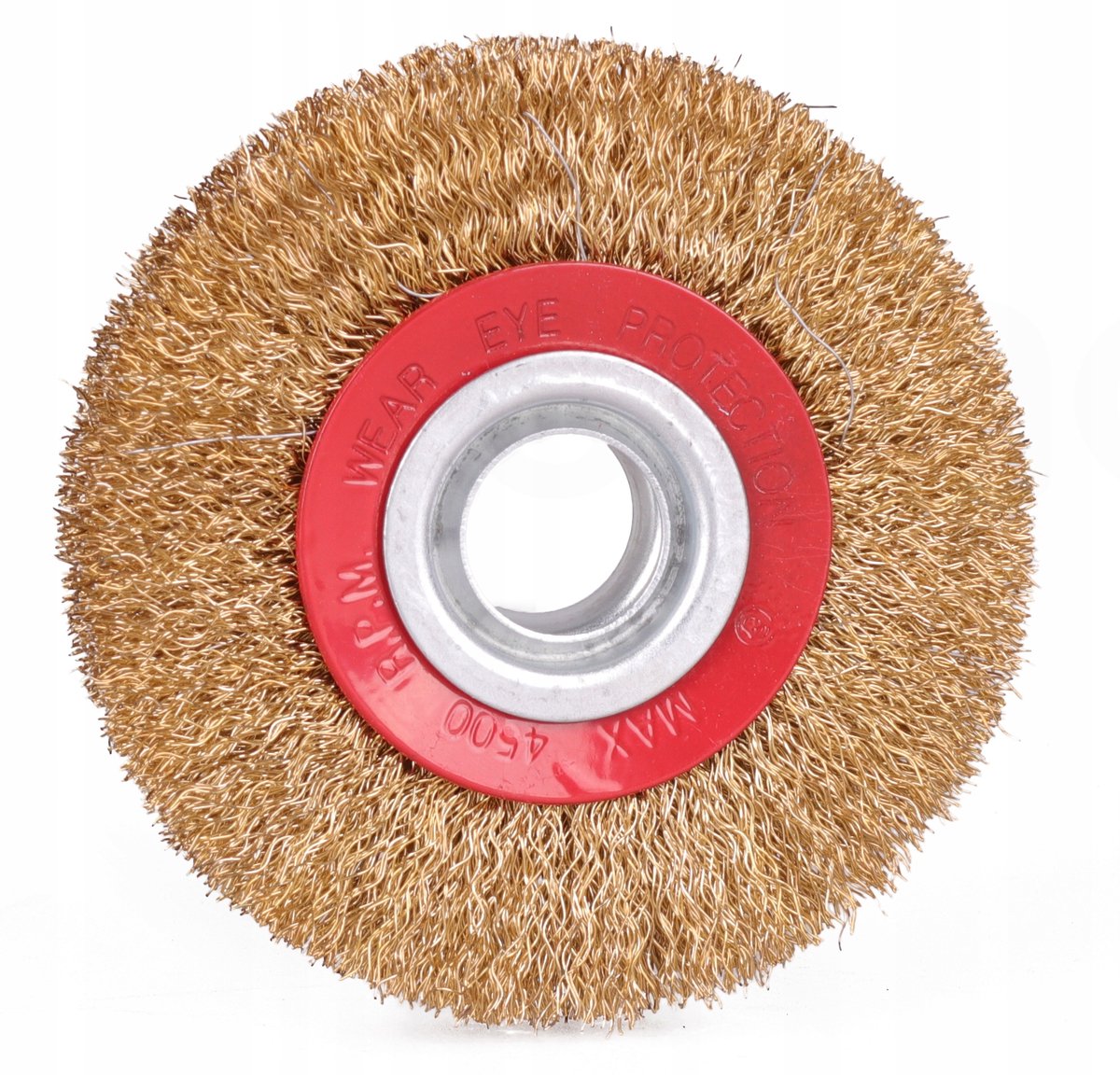 Draadvormige Schijfborstel 125mm voor Haakse Slijper (20mm)