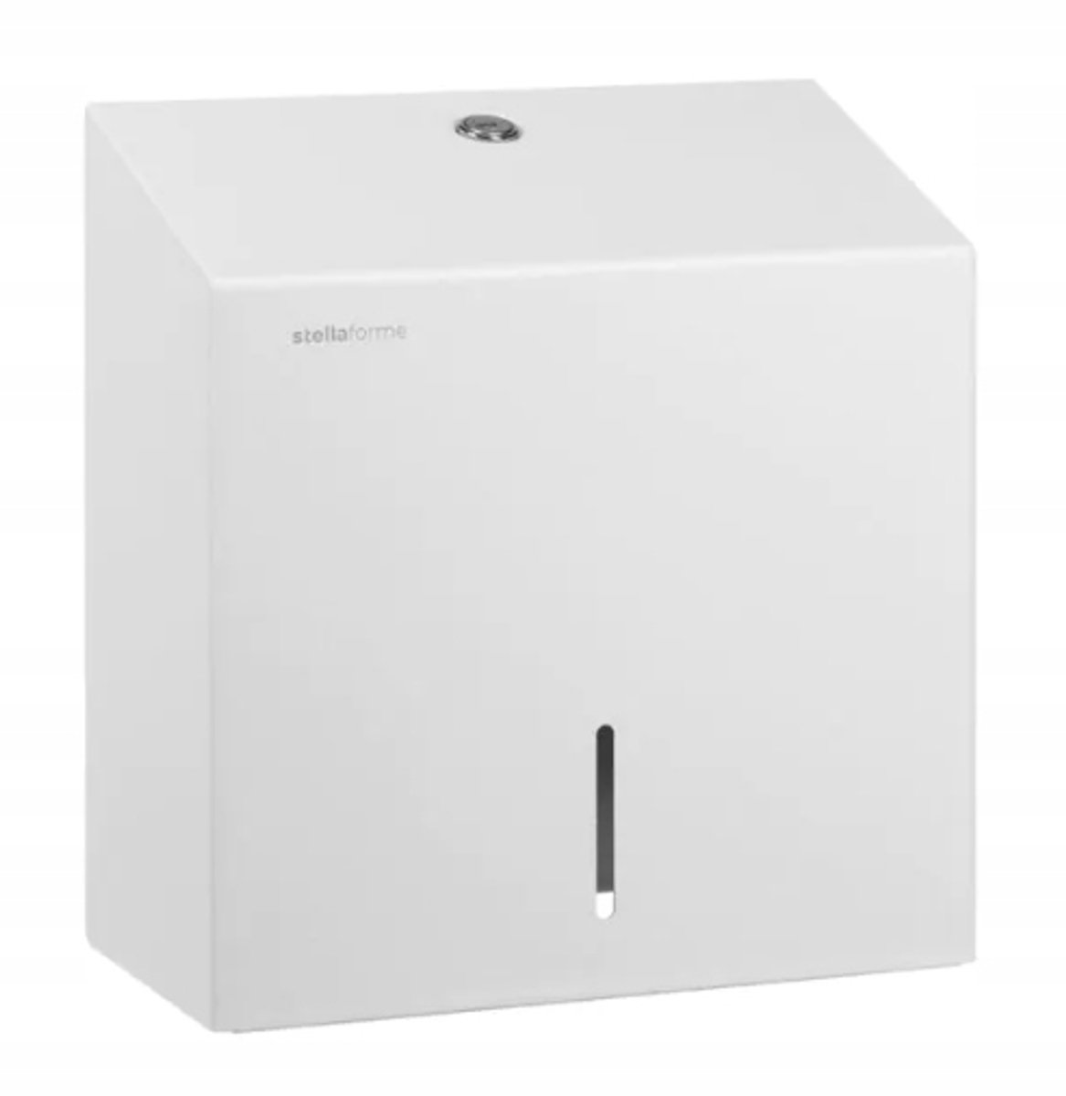 Stella Mat Witte Rolhouder Papier Toilet 19cm Diameter