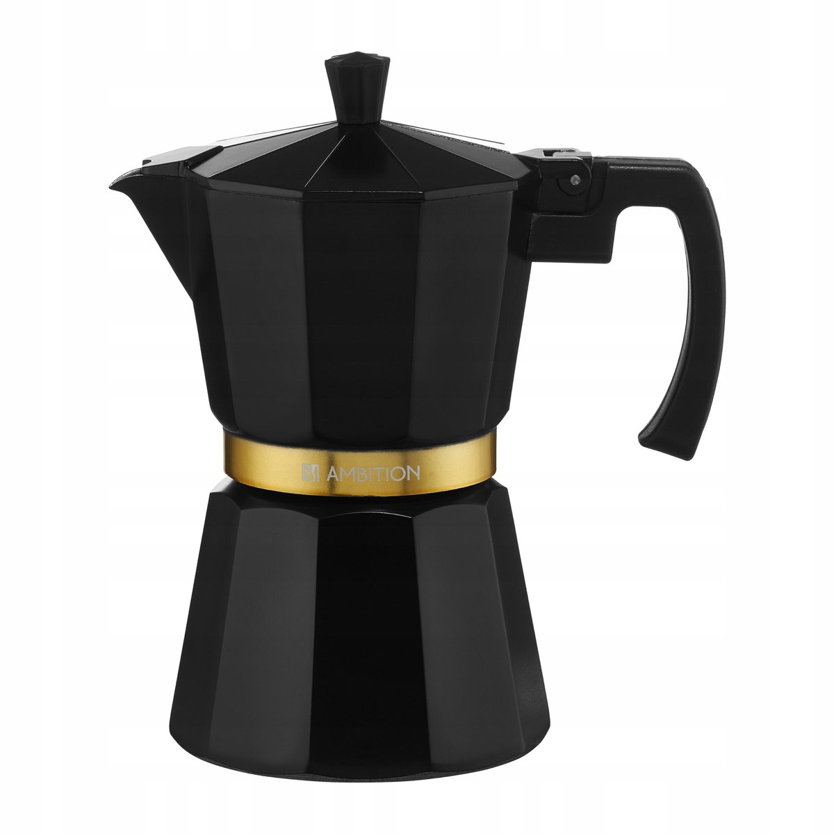 Ambition Royal Koffiezetter 300ml Zwart - Elegante Espresso Maker