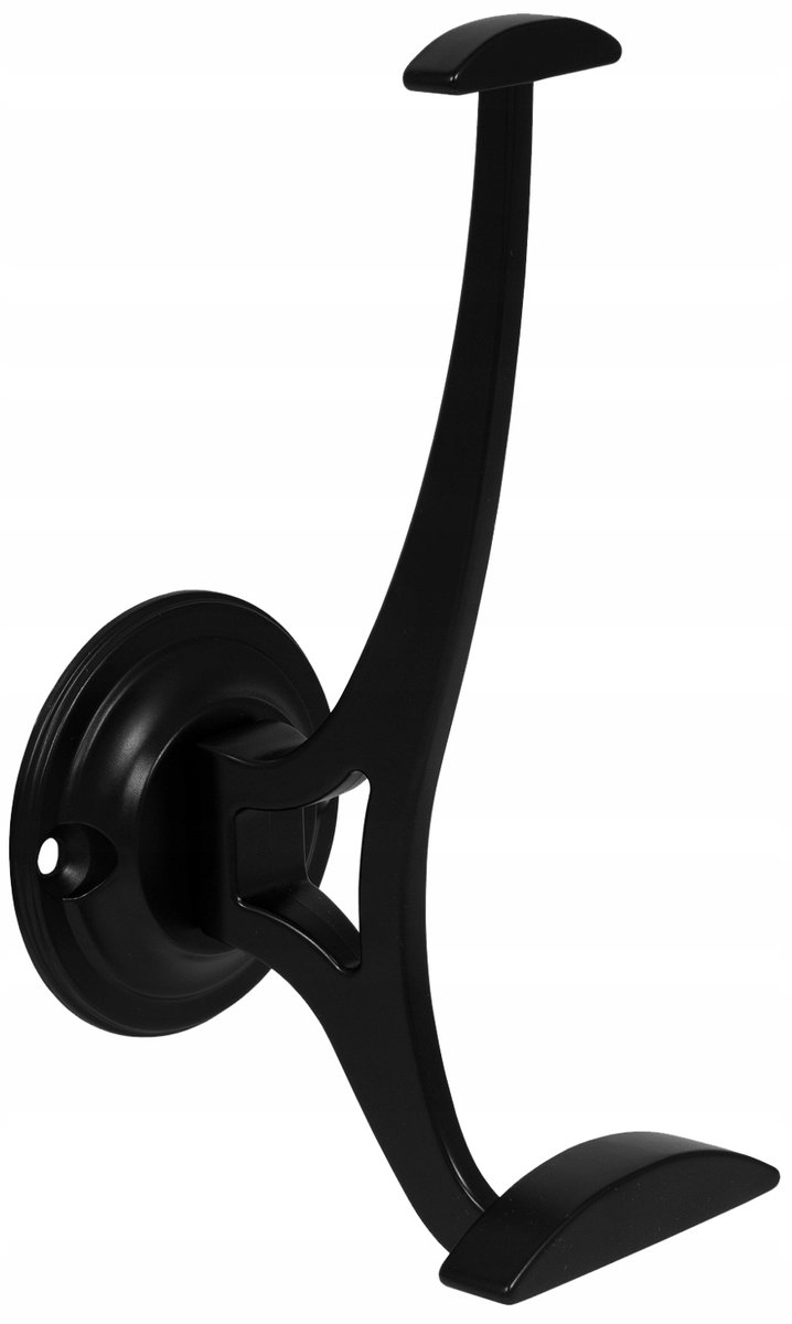 Mat Zwarte Metalen Kledinghanger voor Meubels - W025