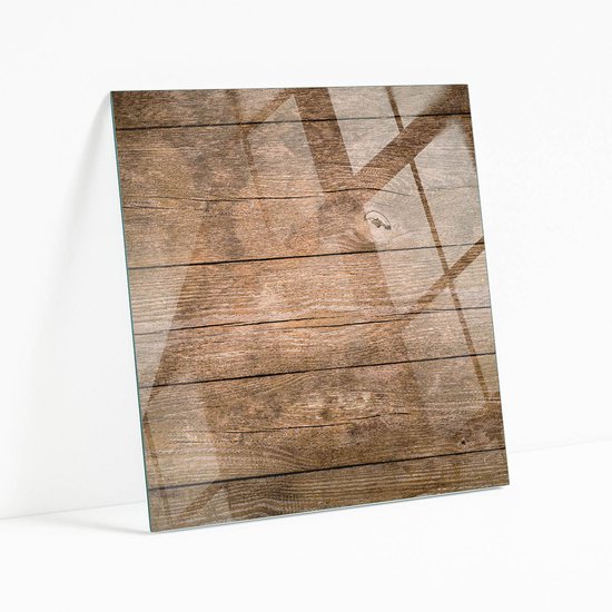 Zilveren glazen spatwand 60 x 70 cm | 53883100 Zilveren glazen spatwand 60 x 70 cm | 53883100