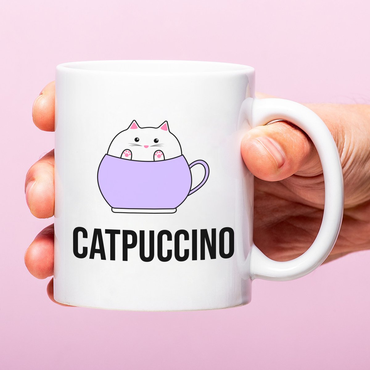 Ditverzinjeniet.nl Mok Catpuccino
