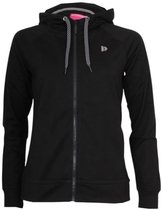 Donnay - Stretch Vest met capuchon (Jale) - Sportvest - Dames - Black (020) - maat M