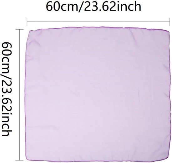 Sarah's Silks Speelzijde Regenboog - 86x86cm – Kinder Wonderland