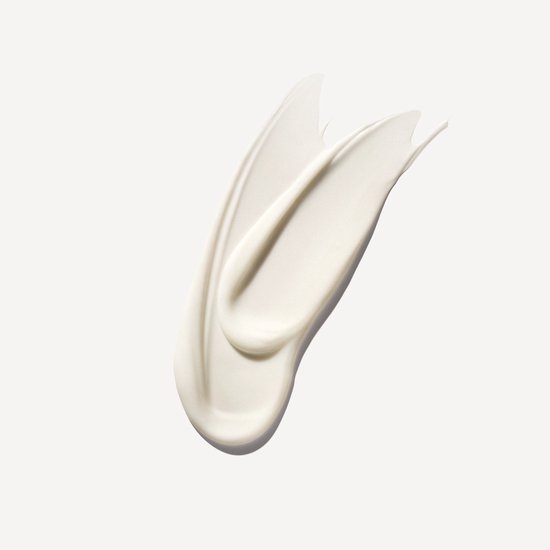 Een veeg van de witte Olaplex No.8 Bond Intense Moisture Mask.