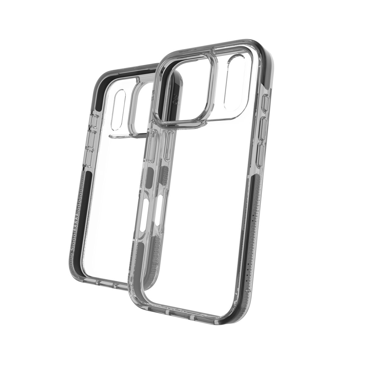 ZAGG Santa Cruz mobiele telefoon behuizingen 16 cm (6.3") Hoes Zwart, Transparant