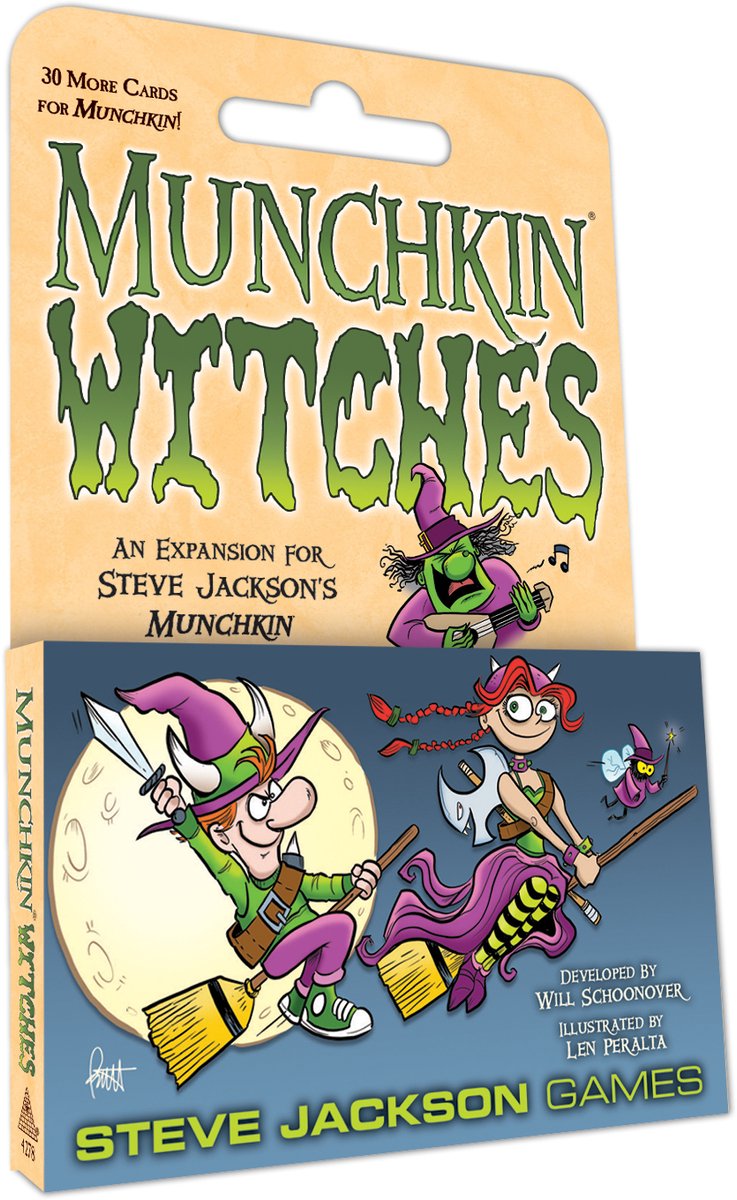 Munchkin Witches - Uitbreiding - Engelstalig - Steve Jackson Games