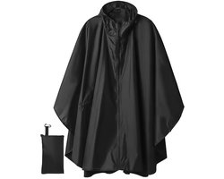 Outdoor Regenponcho - Voor Wandel- en Bergsport - Waterdicht, Winddicht en Ademend - Compact om mee te nemen - Voor Mannen en Vrouwen - Universele Maat