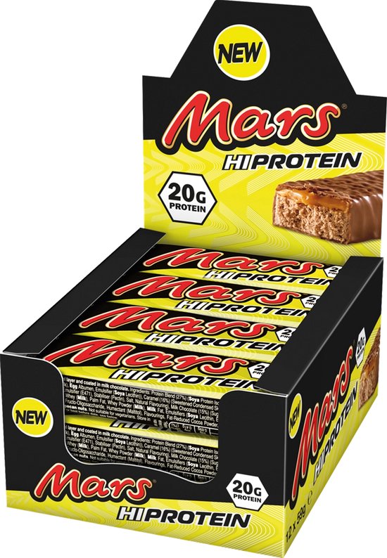 Mars Hi Protein Bar 12repen Original
