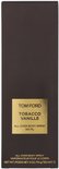 Donkerbruine Tom Ford Tobacco Vanille body spray 150 ml doos met goudkleurig etiket.