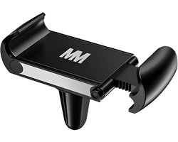Universele Auto Telefoonhouder Ventilatierooster - Handsfree Telefoon Steun voor Mobiele Telefoons - Stabiele Bevestiging in Zwart