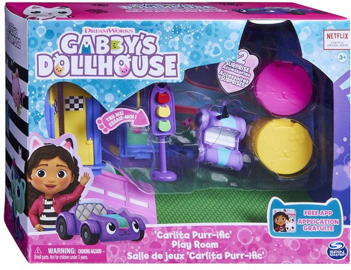 Gabby's Poppenhuis - Carlita's Speelkamer-speelset — afbeelding 5