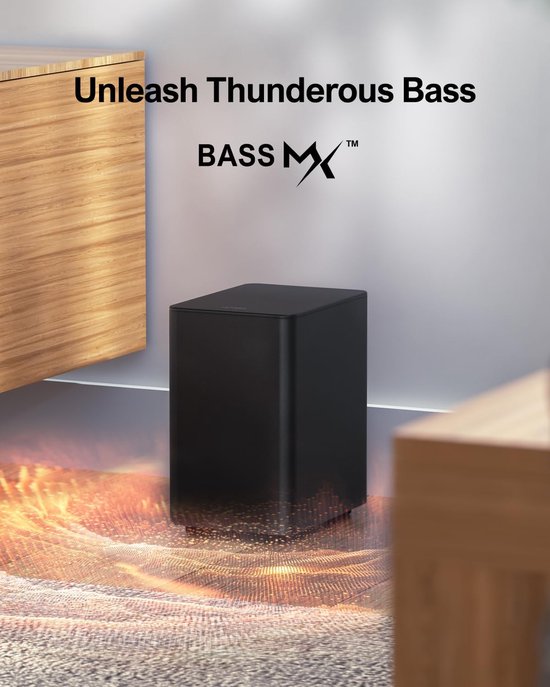 5.1 Surround Soundbar met Draadloze Subwoofer en Achterluidsprekers voor Thuisbioscoop van JBL — afbeelding 2