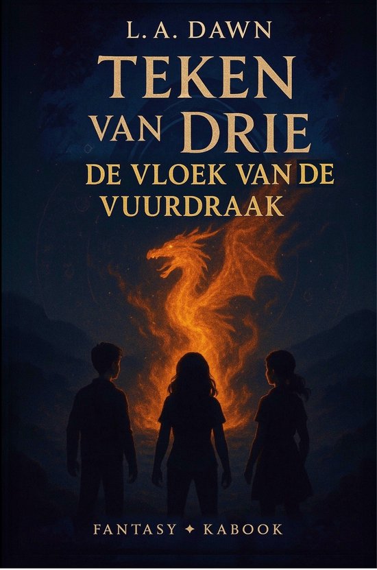 Teken van Drie 4 - Teken van drie - en de vloek van de vuurd ... - cover