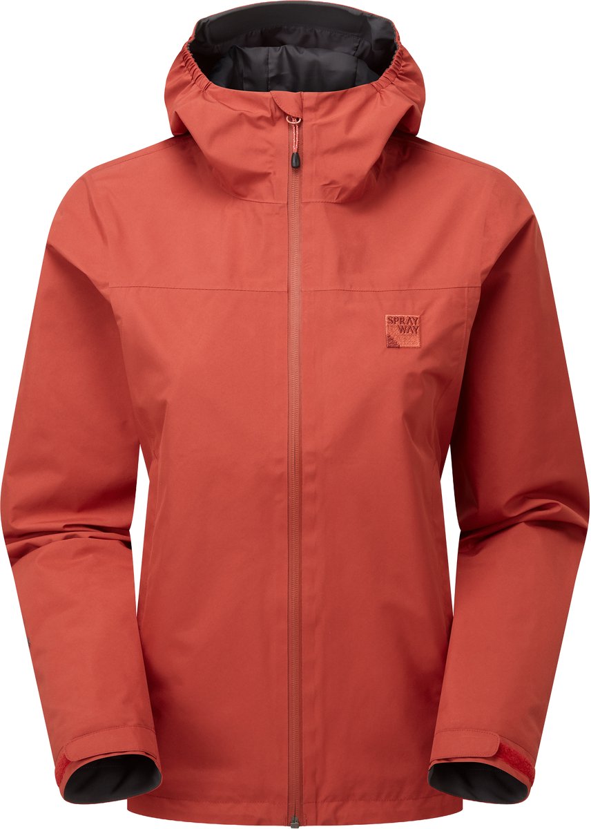 Sprayway Sprayway Sawel Jas Dames Waterdichte jas Earth Rood