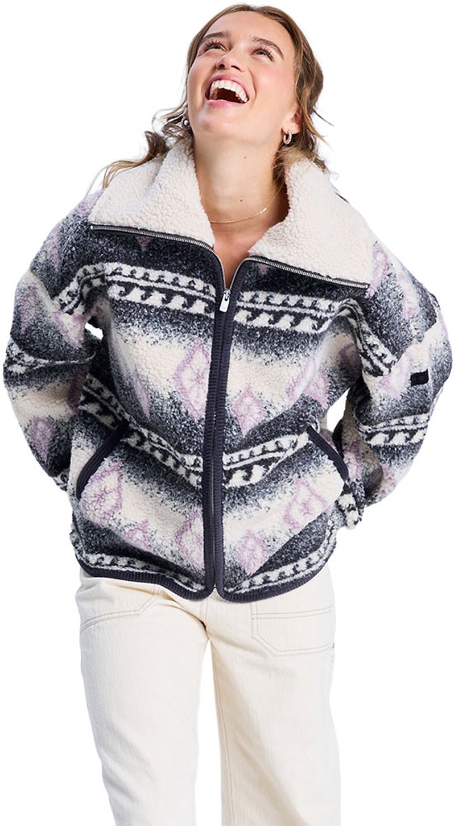 Roxy Feels Winter Vest L Vrouw Parchment Feel Like Wintr